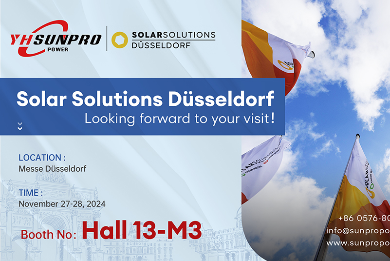 Exhibition Preview | Sunpro invites you to attend the Solar Solutions Düsseldorf 2024