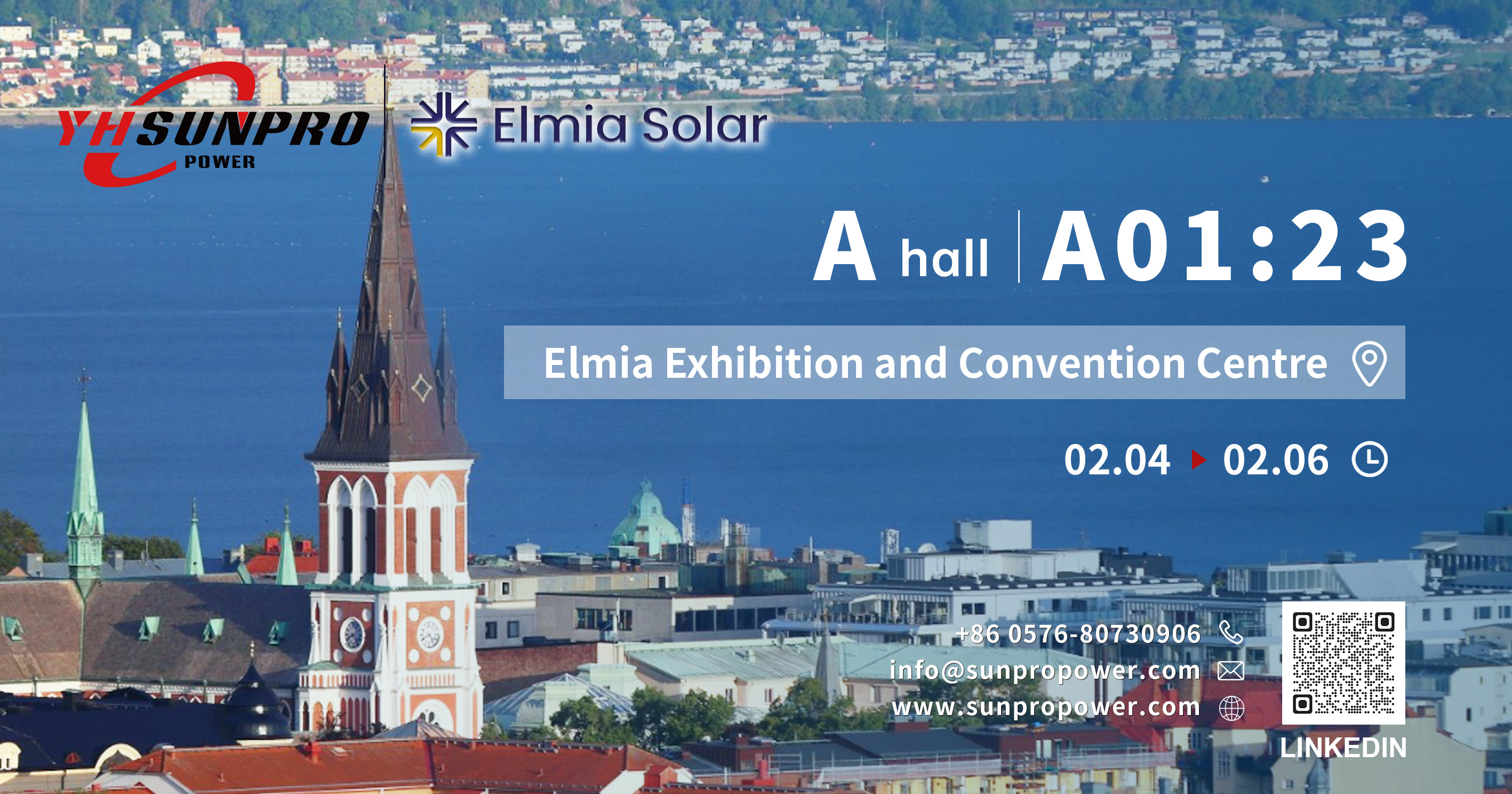 Sunpro invites you to attend Elmia Solar in Sweden in 2025