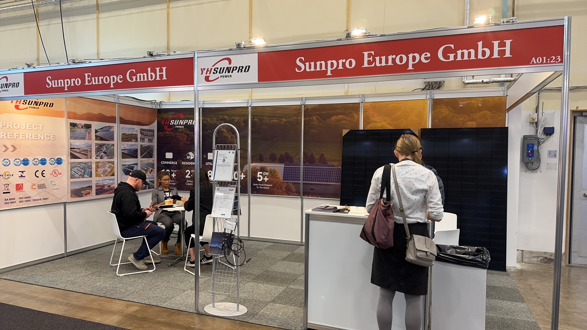 Exhibition Highlights | Focusing on the Elmia Solar, Sunpro Explores the Swedish Solar Energy Market