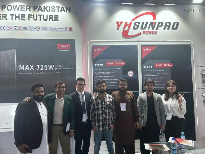 Sunpro Power’s participation in the Pakistan Exhibition came to a perfect conclusion, lighting up the future of new energy.